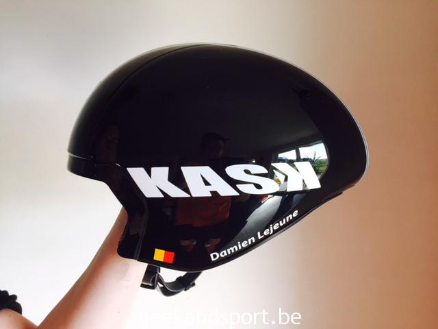 Customisation du mon casque Chrono avec Stickers-Perso - Geek & Sport